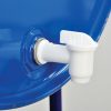 Plastic Barrel Tap 3/4" bsp male - white - 50g