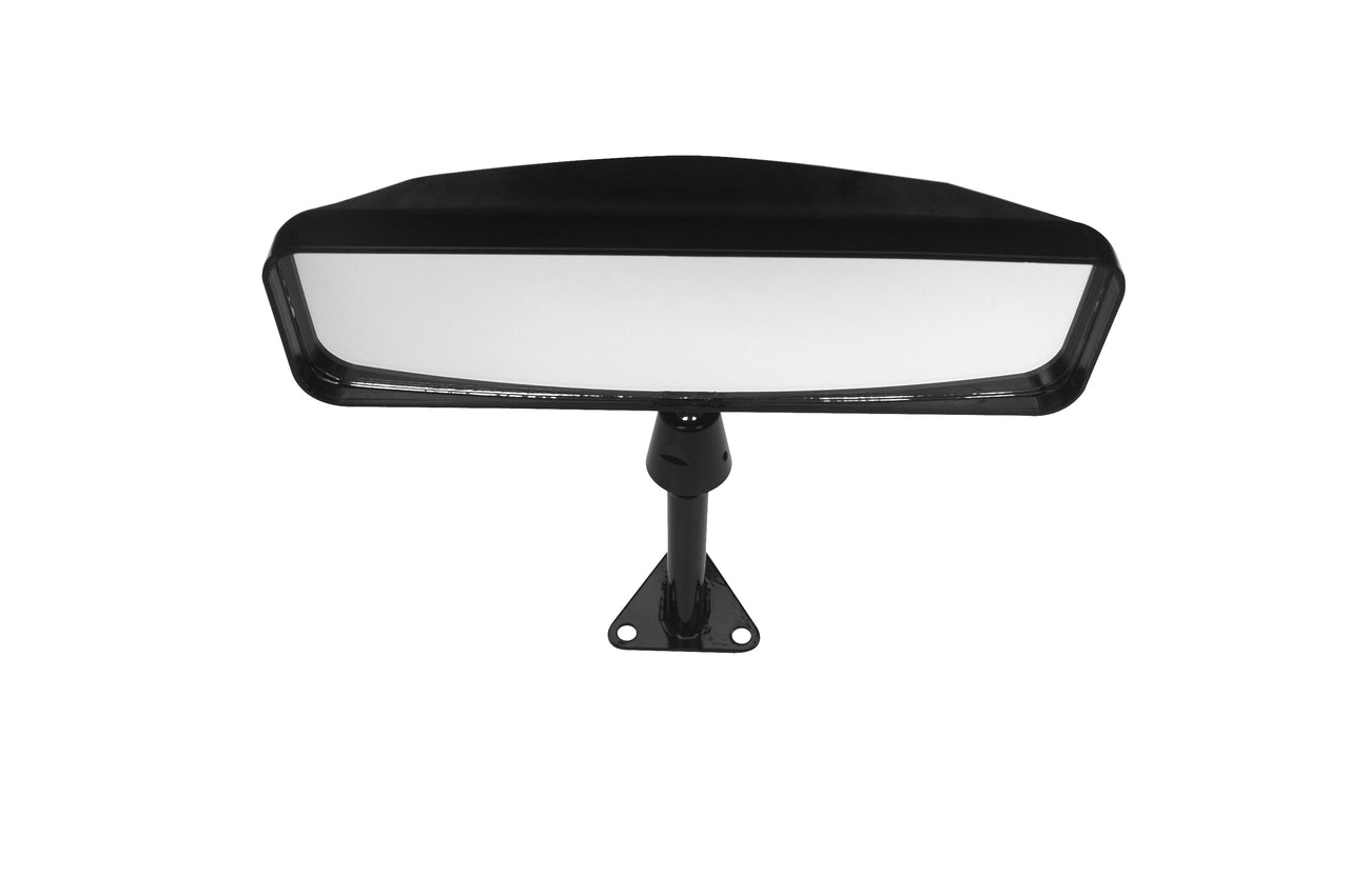 Lifeline Sports Car Mirror - Centre Mount - Black - 75mm Stem Height