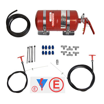 Lifeline 4 Litres Fire Marshal Mechanical Fire Extinguisher Kit