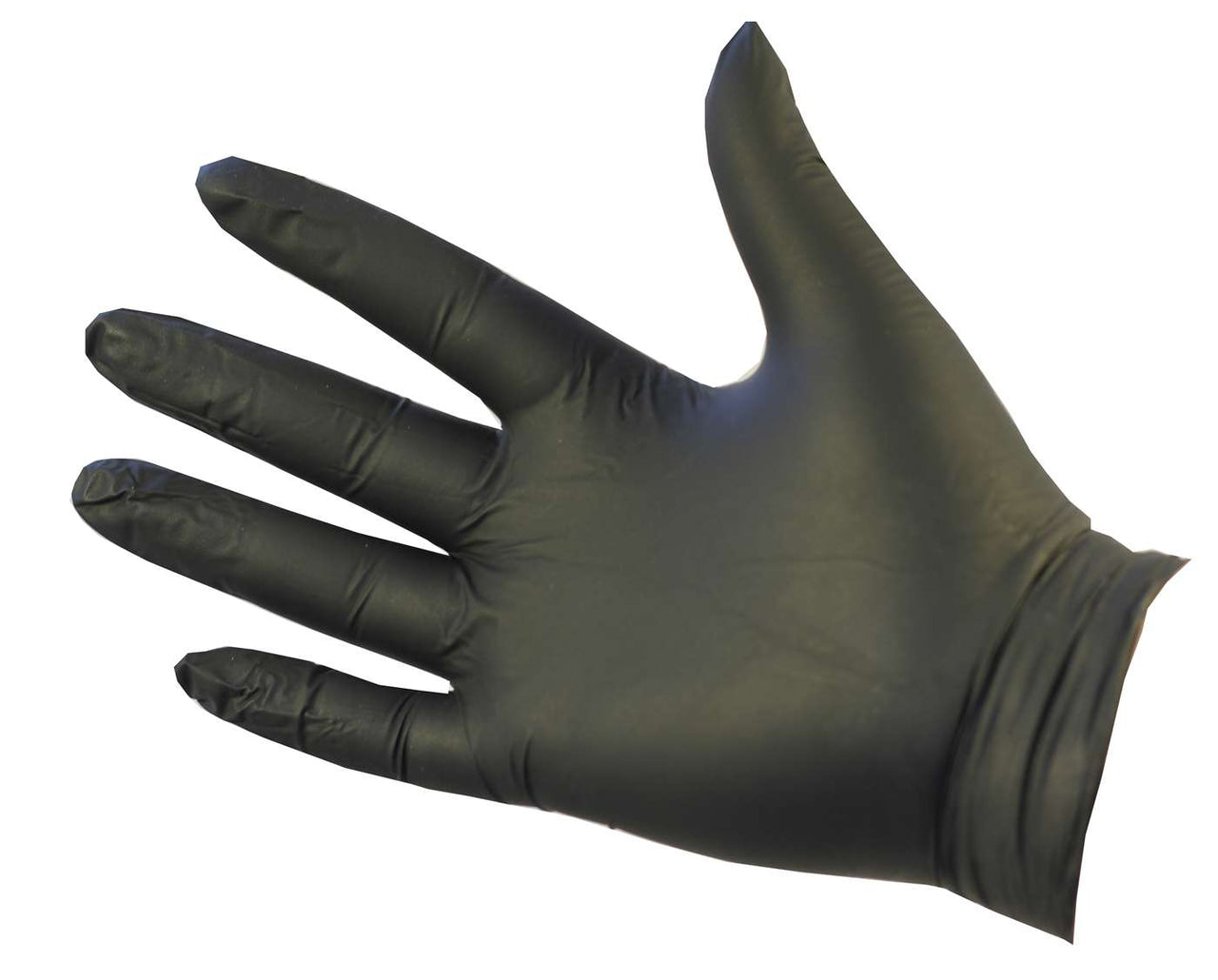 Ultraflex Black Nitrile Powder Free Gloves size L (one box =100 gloves)