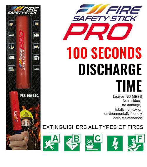 Fire Safety Stick Pro - 100 Seconds