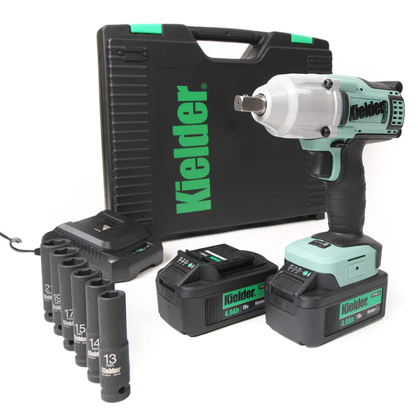 TYPE18 18V 1/2" 700NM IMPACT WRENCH (KIT - INCLUDES 6 IMPACT SOCKETS)