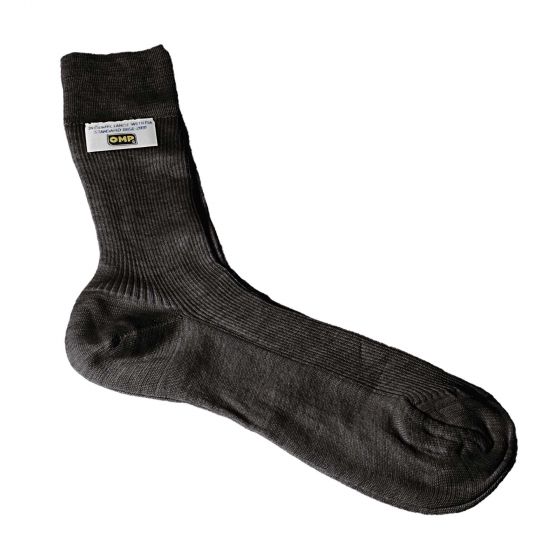 OMP Nomex Short Sock Black Size S