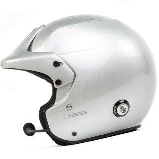 Stilo Trophy DES Plus - White/Black composite rally helmet